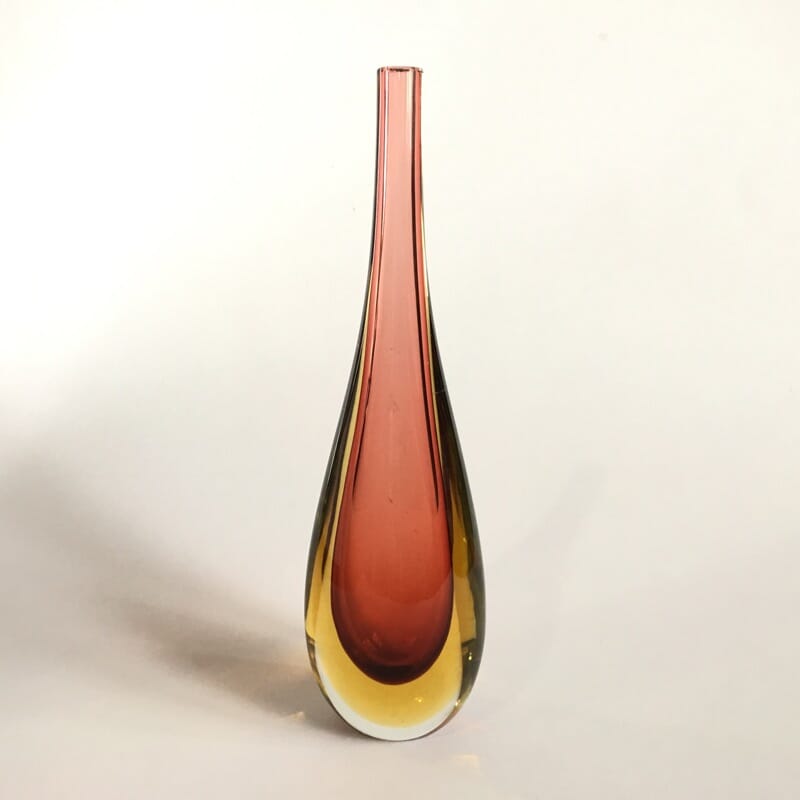 Murano Glass vase, probably Seguso, mid 20th century -0
