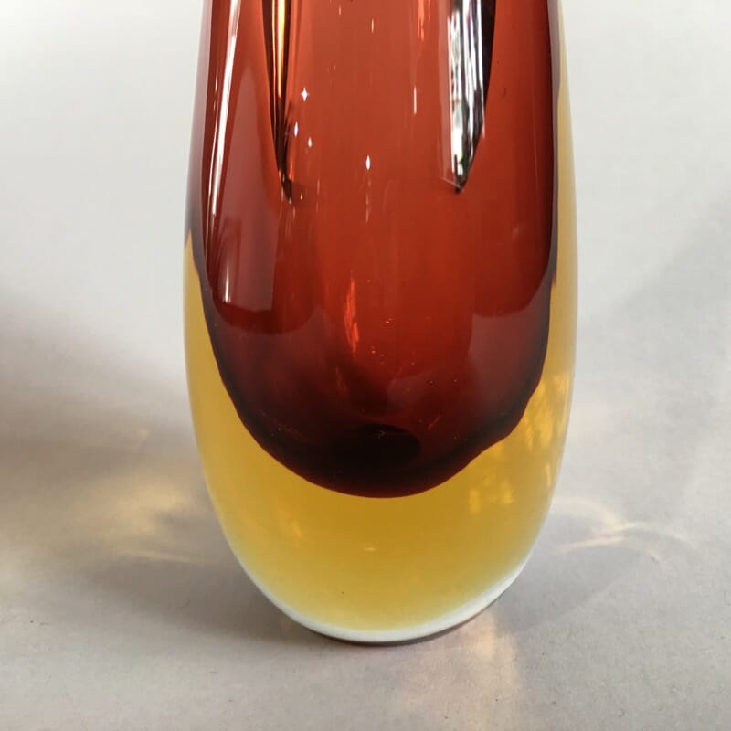 Murano Glass vase, probably Seguso, mid 20th century -28842
