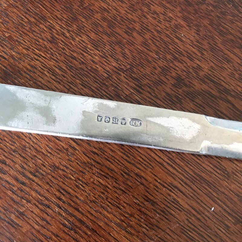 Silver Plated meat skewer , Mappin Brothers, c. 1900-26402