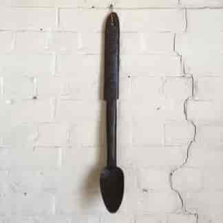 Large wooden spoon , 19th century -0