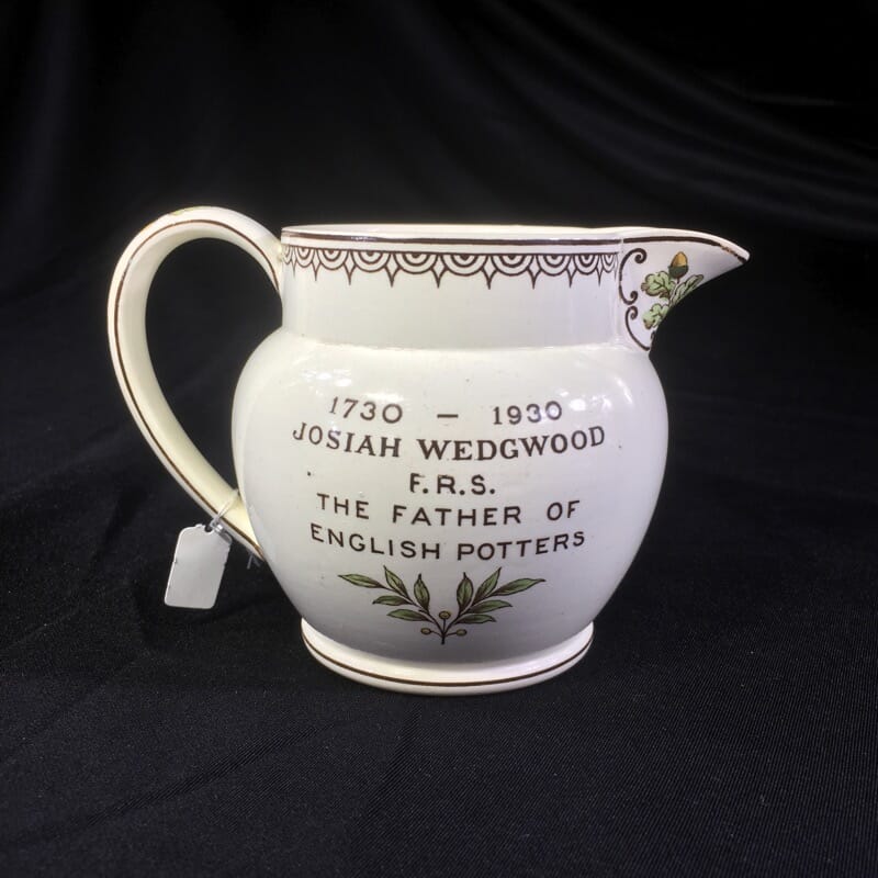 Wedgwood creamware commemorative jug, -27130