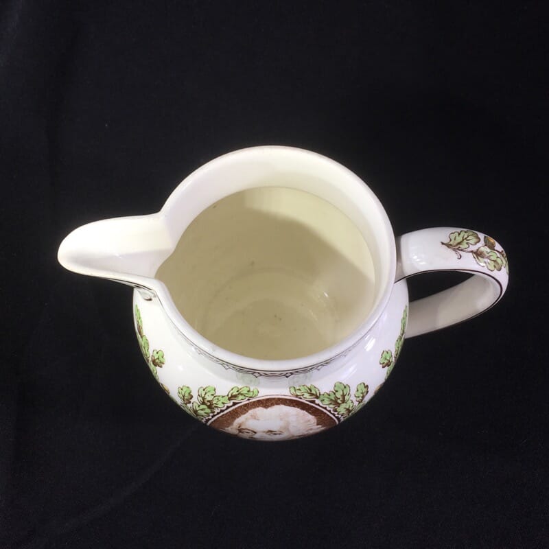Wedgwood creamware commemorative jug, -27129