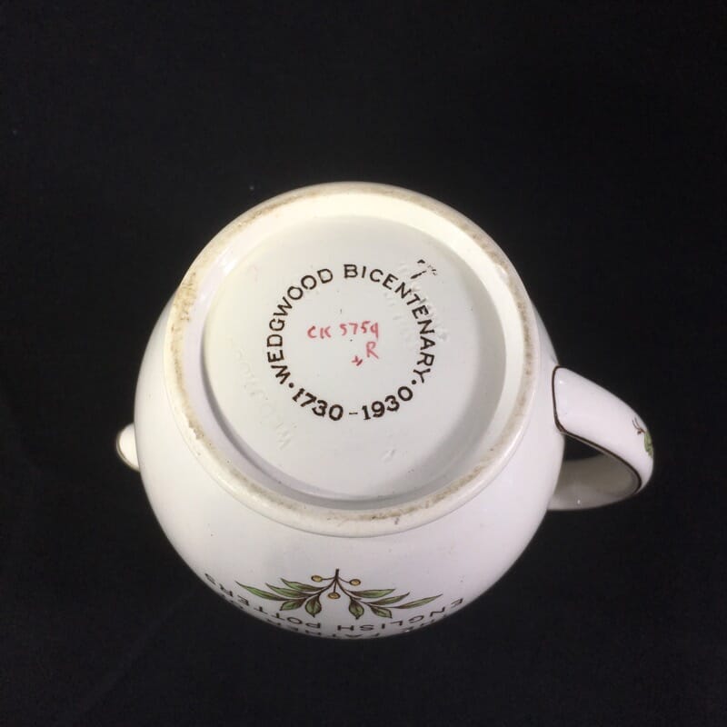 Wedgwood creamware commemorative jug, -27132