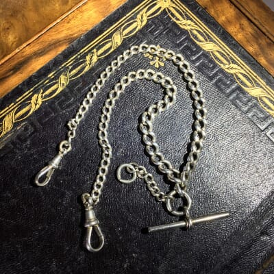 Sterling silver sale fob chain