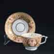 Derby cup & saucer, classical urn pattern, c. 1810 -0
