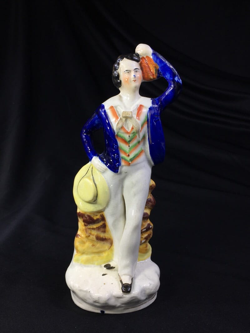 Staffordshire Theatrical figure of Ben Backstay, c. 1860 -0
