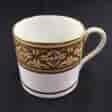 Davenport coffee can, gilt apricot band, C. 1810-15 -0