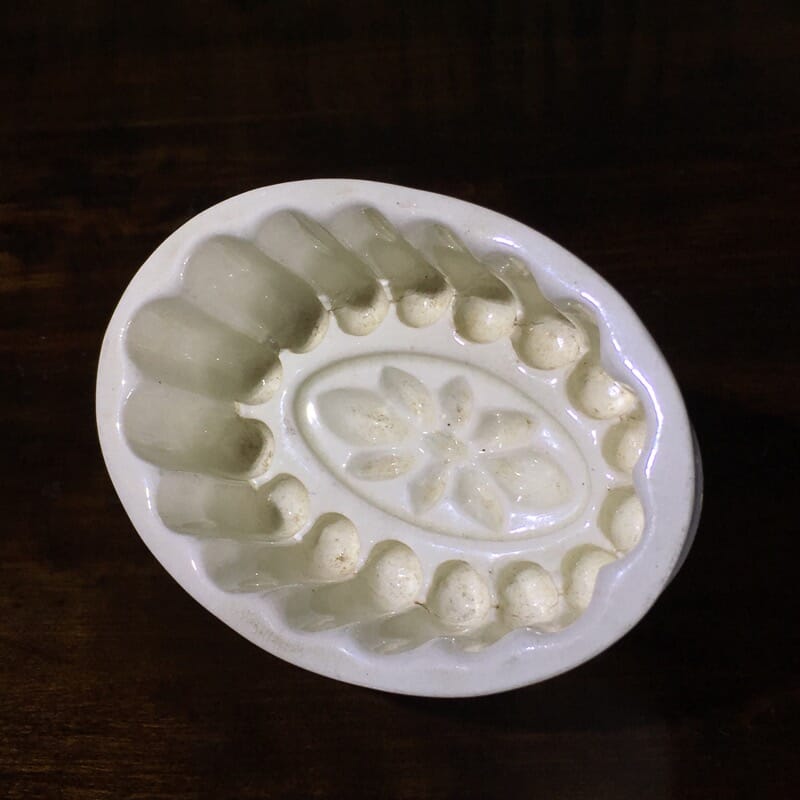 Spode Jelly Mould with flowerhead, c. 1835 -0