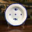 Spode blue and white printed lobed bowl c. 1800-0