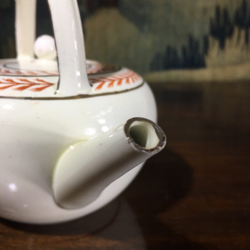 Wedgwood creamware teakettle, c. 1795 -29275