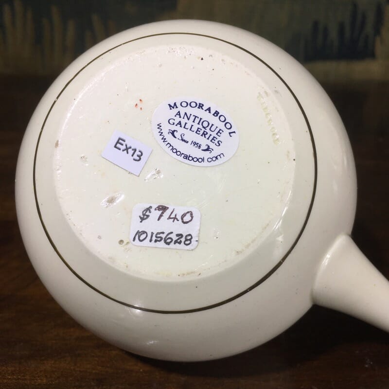 Wedgwood creamware teakettle, c. 1795 -29281