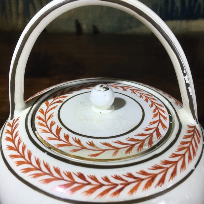 Wedgwood creamware teakettle, c. 1795 -29278