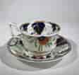 Imari decorated cup & saucer, possibly Grainger's Worcester, c.1835-0