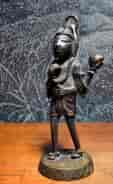 Indian Bronze of Hanuman, the Monkey God
