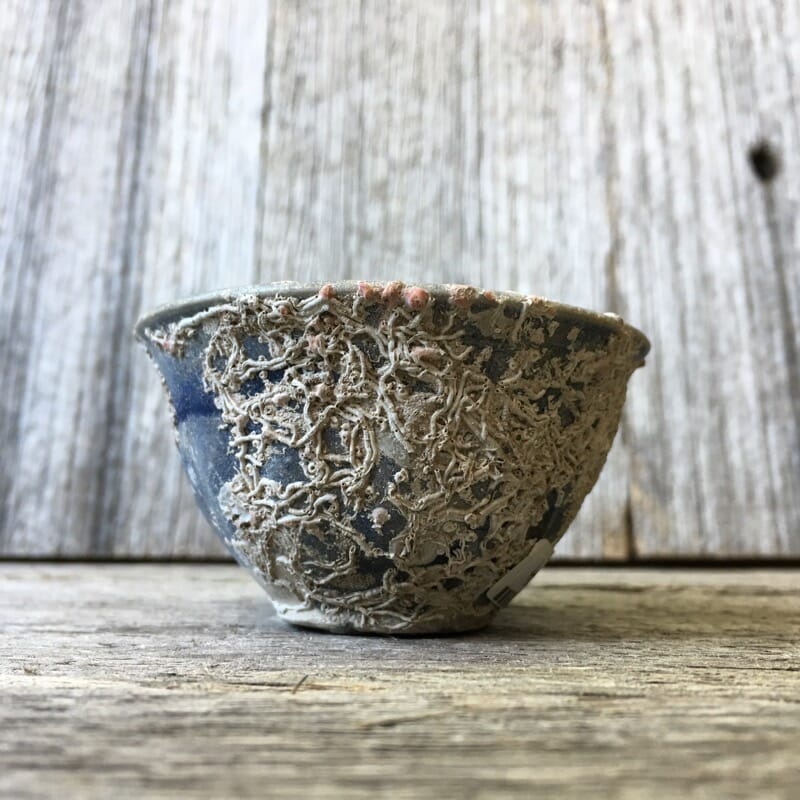 Hoi An Shipwreck: Vietnamese deep-blue glaze wine cup, C. 1480. -29863