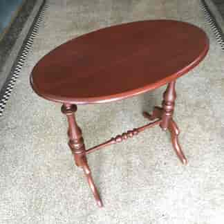 Victorian kauri pine oval occasional table, c. 1880-0