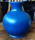 Lancastrian pottery vase in deep blue, c. 1925 -0