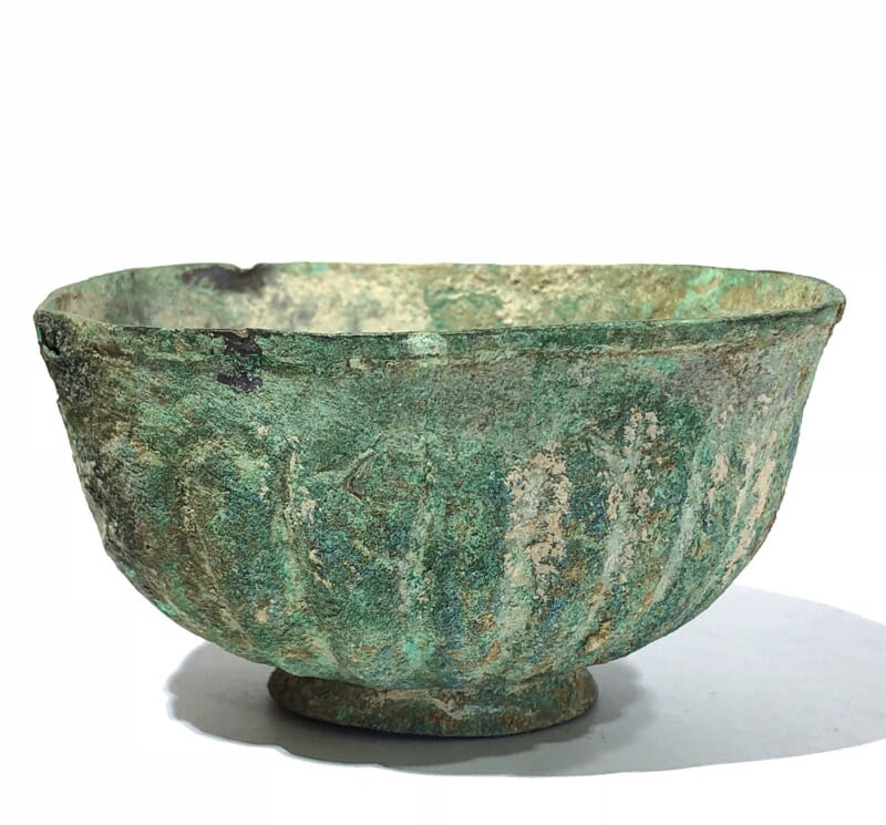 Persian bronze cup, 4th-5th century AD. – Moorabool Antique Galleries