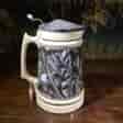 MacIntyre marbleised covered jug, circa 1865 -0