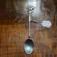 Kenya Silver souvenir spoon, Lion, c. 1920. -0