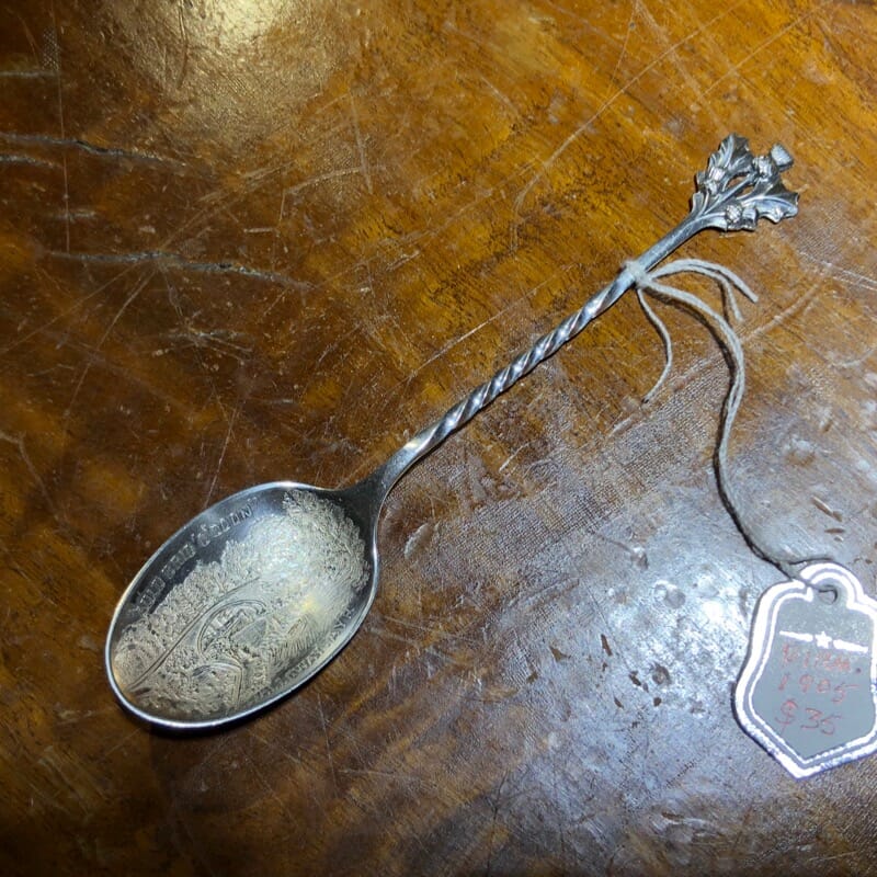 Scottish souvenir spoon, Sterling, ‘Auld Bric o’Doon’, 190531868