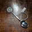 Guatemala Silver souvenir spoon, c.1920-0