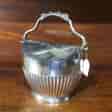 Edwardian silver plated sugar basin with hinged cover, c 1910 -0