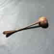 Black Forest carved wooden ladle, late 19thC-0