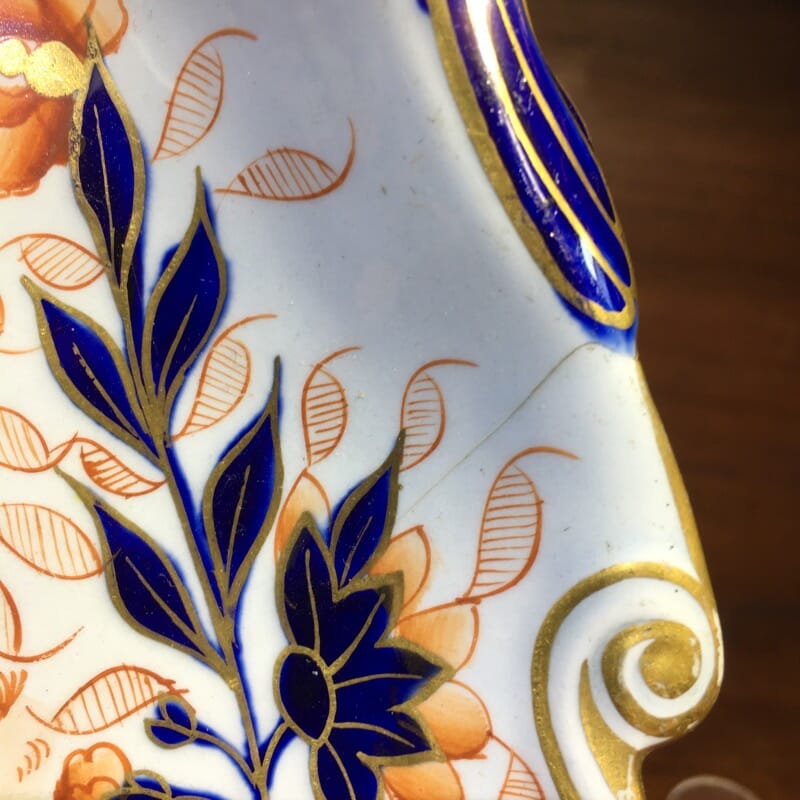 English pottery Imari serving dish, possible Masons, c. 1825-34117
