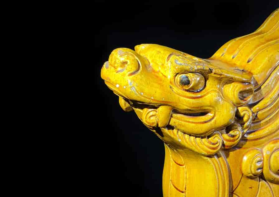 Ming Rooftop tile Dragon