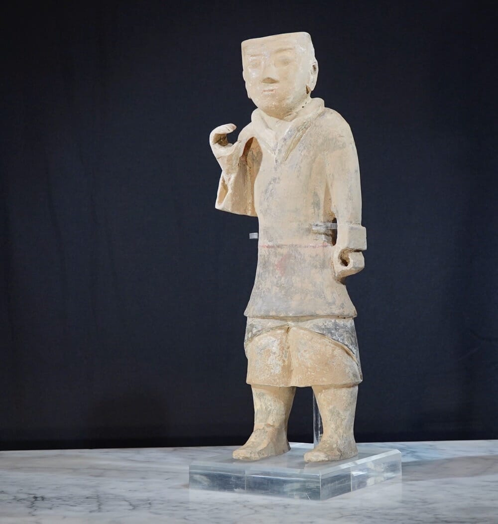 Han Dynasty Pottery Archer 200 bc