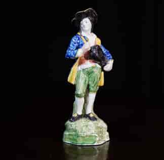 The Flemish Musician Staffordshire Pottery Ralph Wood