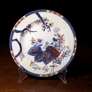 Late Spode' Copeland & Garrett cabbage pattern plate, c. 1840