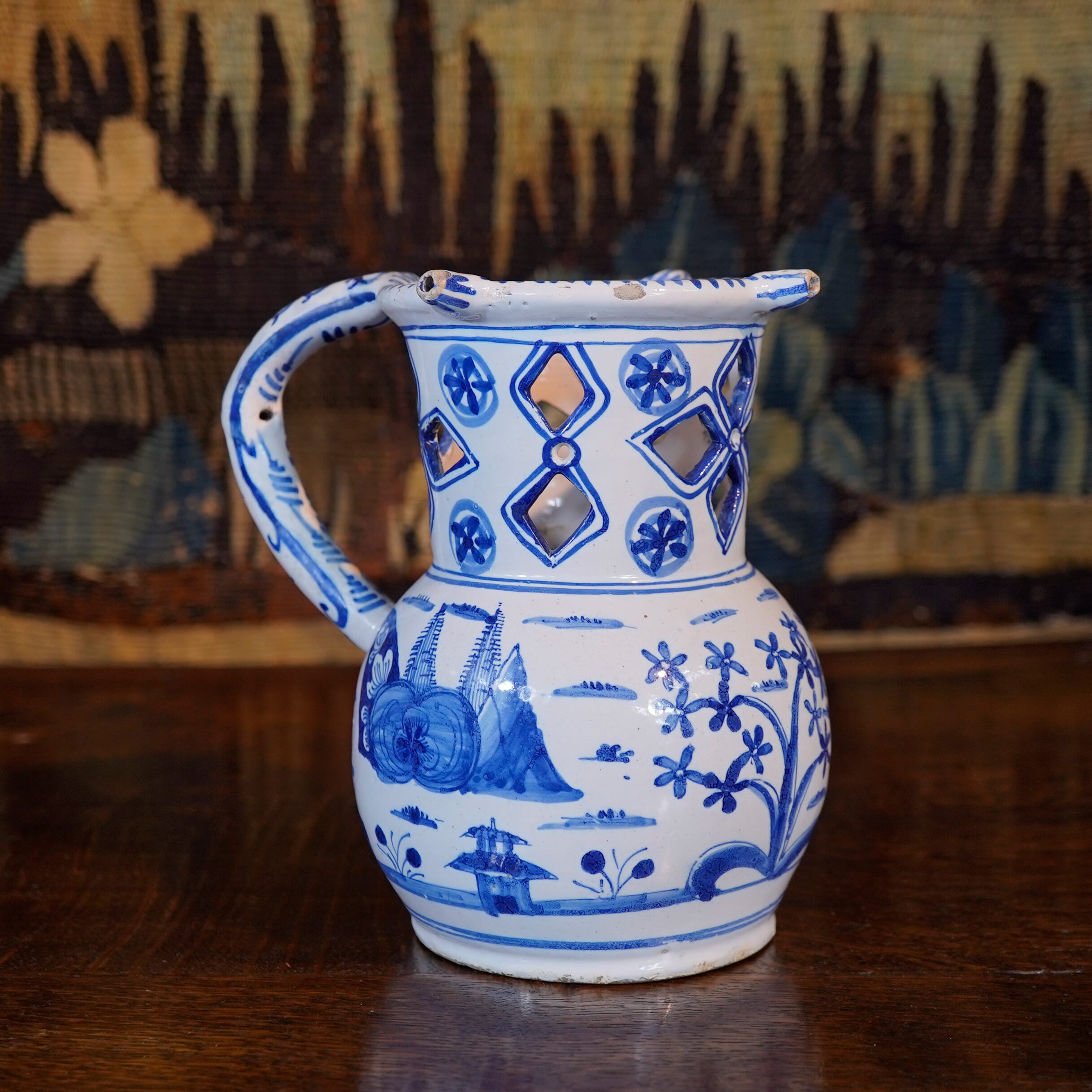 English Puzzle Jug c.1730