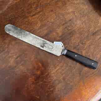 Victorian steel knife by BLAYDES of Sheffield, c. 1875