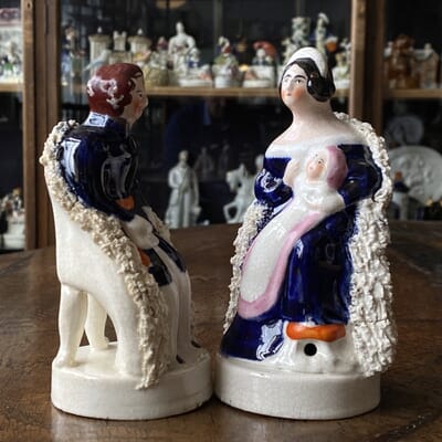 Staffordshire figures clearance for sale