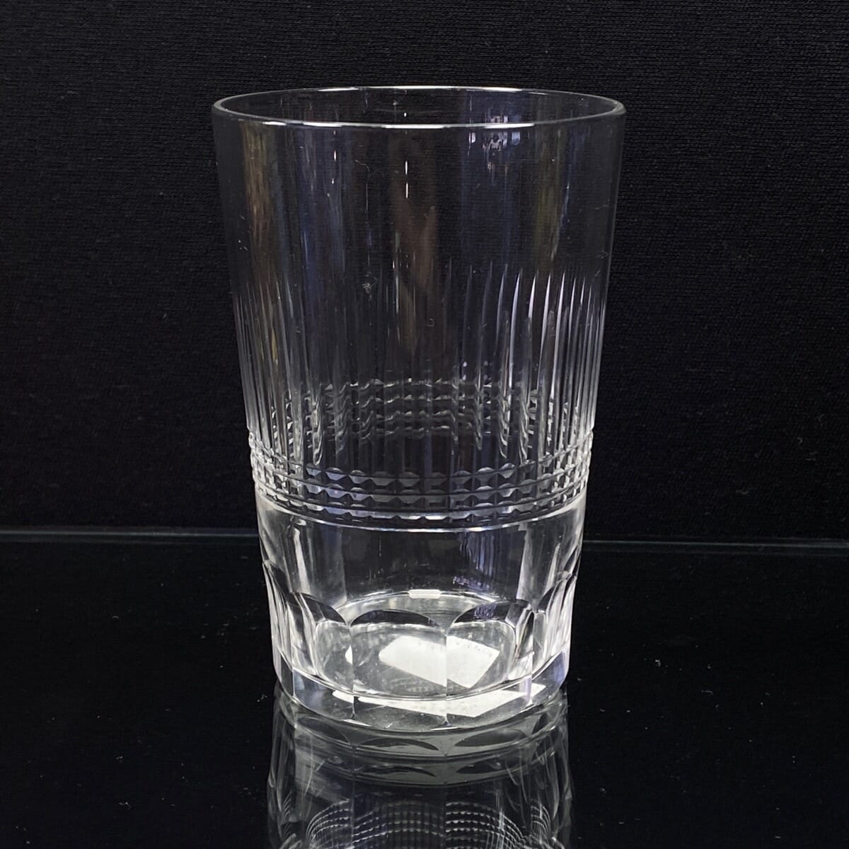 Georgian Glass tumbler, cut pattern, c.1800 – Moorabool Antique Galleries