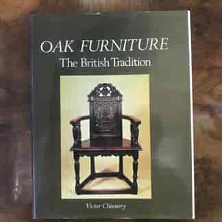 Hardcover book "Oak Furniture, The British Tradition", published 1990