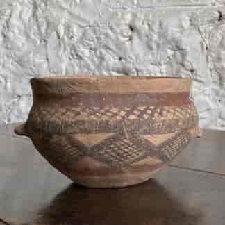 Chinese Neolithic painted bowl, Majiayao culture, Banshan period 2,500BC