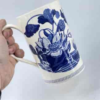 Wedgwood 'Waterlily' pattern tankard, limited ed. Wedgwood Collector's Society 1978