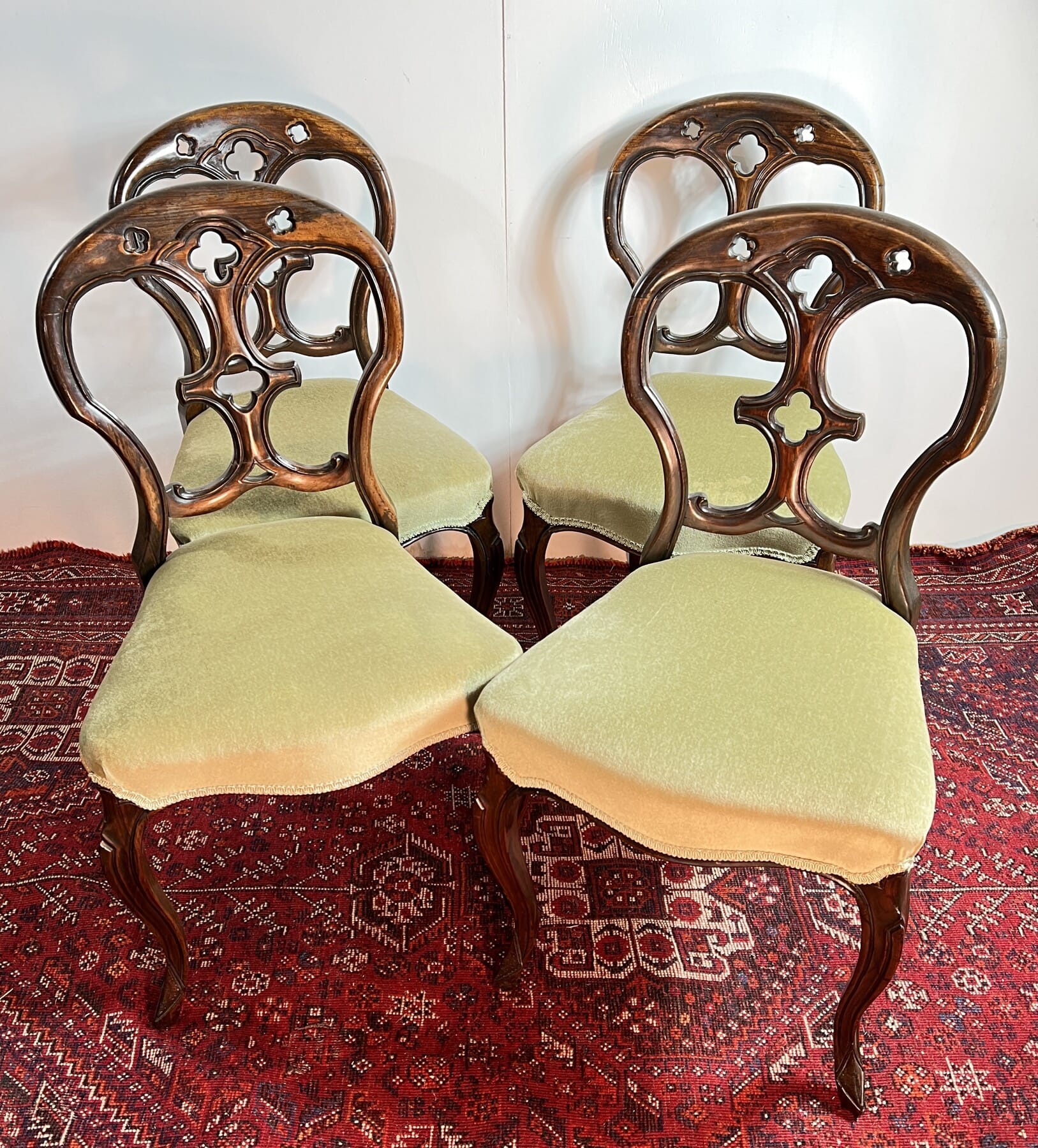 Rosewood Gothic Chairs