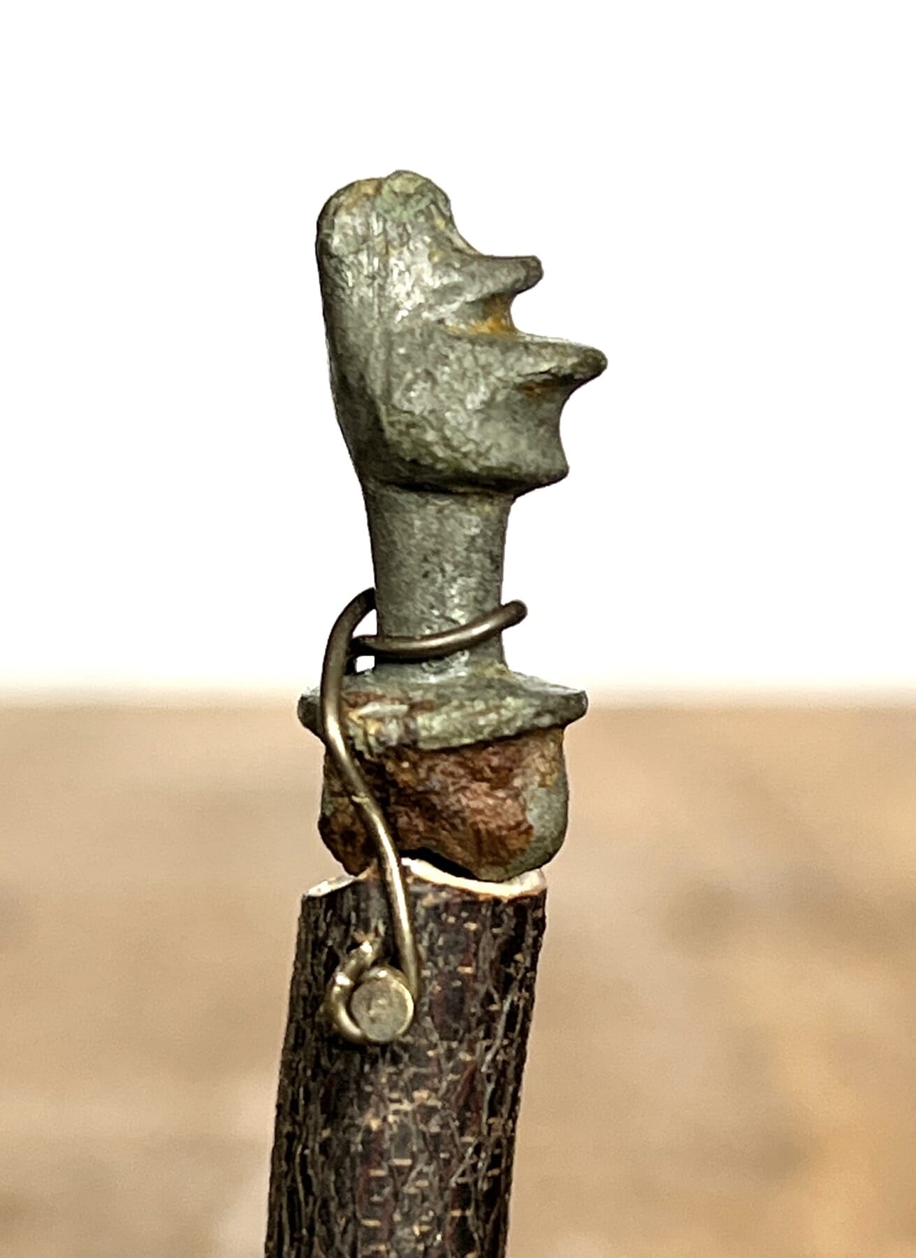 Romano British Celtic Bronze Head