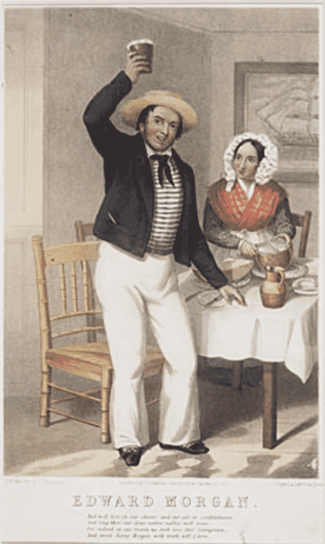 the sailor Edward Morgan and Jenny Jones