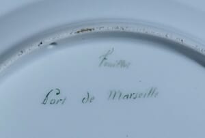Feuillet's mark, Paris Porcelain