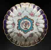 Dr Wall Saucer Dish, French Shape, c.1770