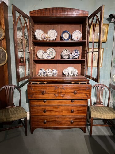 George III Mahogany Bookcase