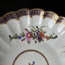 Hidden Bow, Worcester Marriage Pattern, c.1785