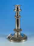 Old Sheffield Plate telescopic candlestick