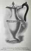 1777 Old Sheffield Plate claret jug illustrated in Bradbury