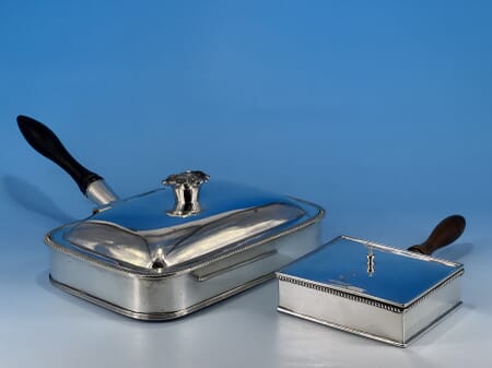 Old Sheffield Plate Cheese Toasters